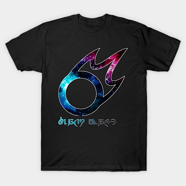 Black Mage BLM FFXIV T-Shirt by itsumi